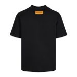 T-shirt Louis Vuitton Graphic Print Black LV023 - Image 2