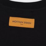 T-shirt Louis Vuitton Graphic Print Black LV023 - Image 4