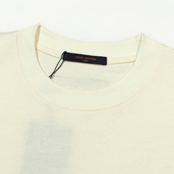 T-shirt Louis Vuitton Studded Calligraphy LV024 - Image 7