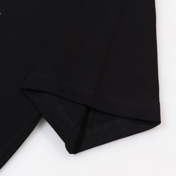 T-shirt Louis Vuitton Calligraphy Studded Black LV025 - Image 6