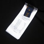 T-shirt Louis Vuitton Rope Logo Black LV026 - Image 9