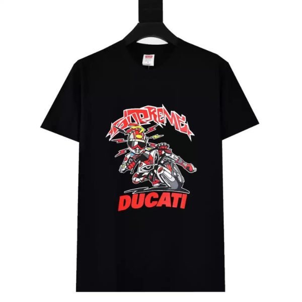 d110123_24271-1.jpg T-shirt Supreme Ducati Racing Graphic Black SP037 - Image 1