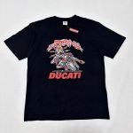 T-shirt Supreme Ducati Racing Graphic Black SP037 - Image 3