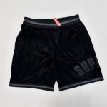 Shorts Supreme Velour Logo Embroidery SP039 - Image 2