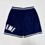 Shorts Supreme Velour Stripe Logo Embroidery SP041 - Image 3