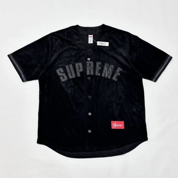 Jersey Supreme Button-Up Velour Logo SP042 - Image 2