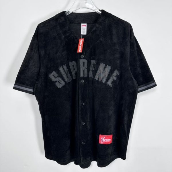 Jersey Supreme Button-Up Velour Logo SP042 - Image 3