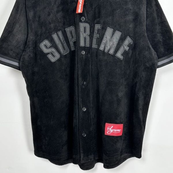 Jersey Supreme Button-Up Velour Logo SP042 - Image 4