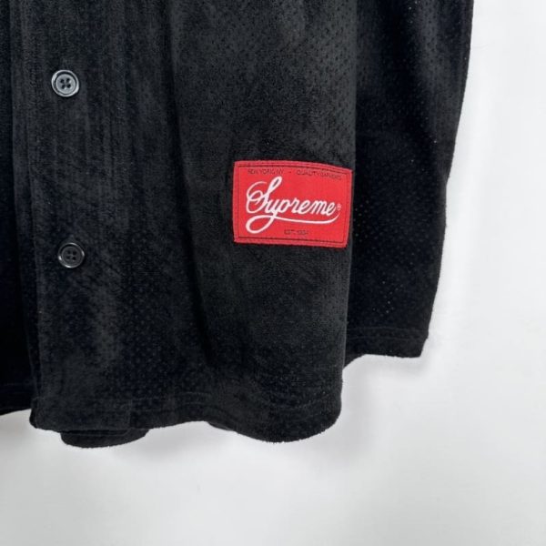 Jersey Supreme Button-Up Velour Logo SP042 - Image 6