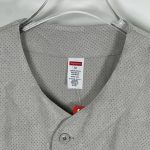 Jersey Supreme Button-Up Mesh Logo Embroidery SP043 - Image 8