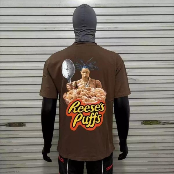 T-shirt Travis Scott Cactus Jack x Reese’s Puffs CJ001 - Image 12