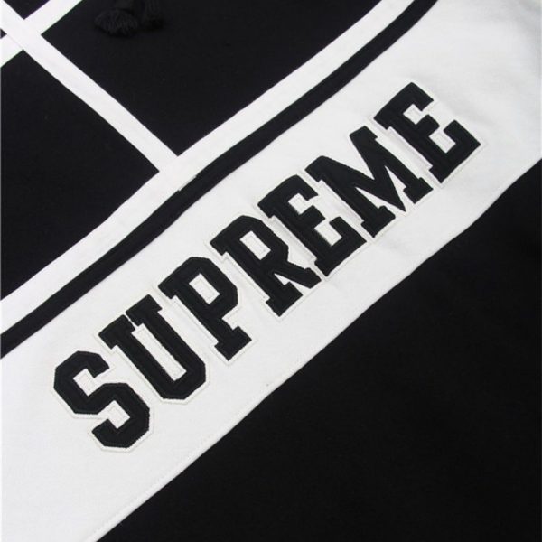 Hoodie Supreme Stripe Graphic Black SP053 - Image 3