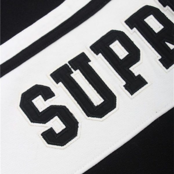 Hoodie Supreme Stripe Graphic Black SP053 - Image 4