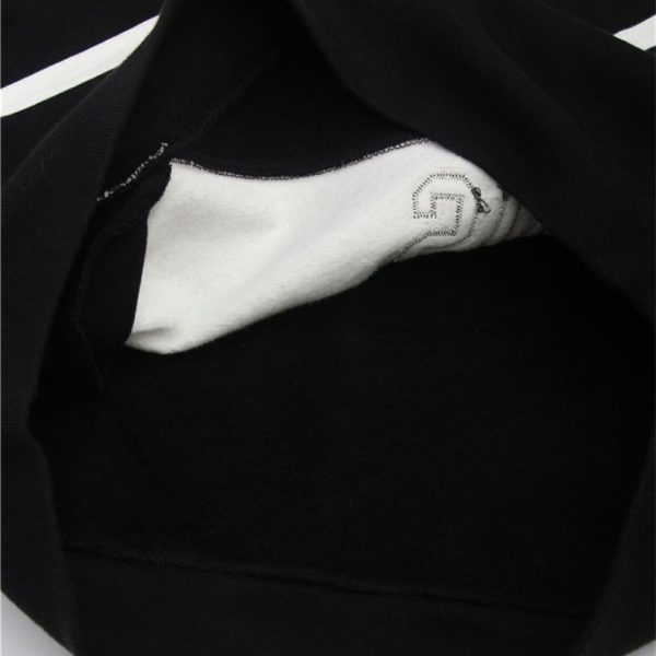 Hoodie Supreme Stripe Graphic Black SP053 - Image 7