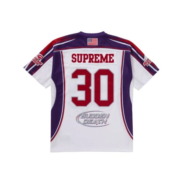 d110244_22298-1.jpg T-Shirt Jersey Supreme Sudden Death Number 30 SP046 - Image 1