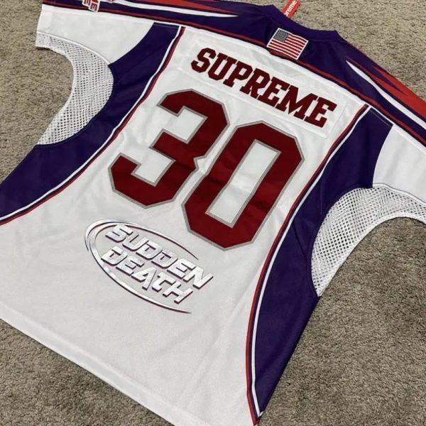 T-Shirt Jersey Supreme Sudden Death Number 30 SP046 - Image 4