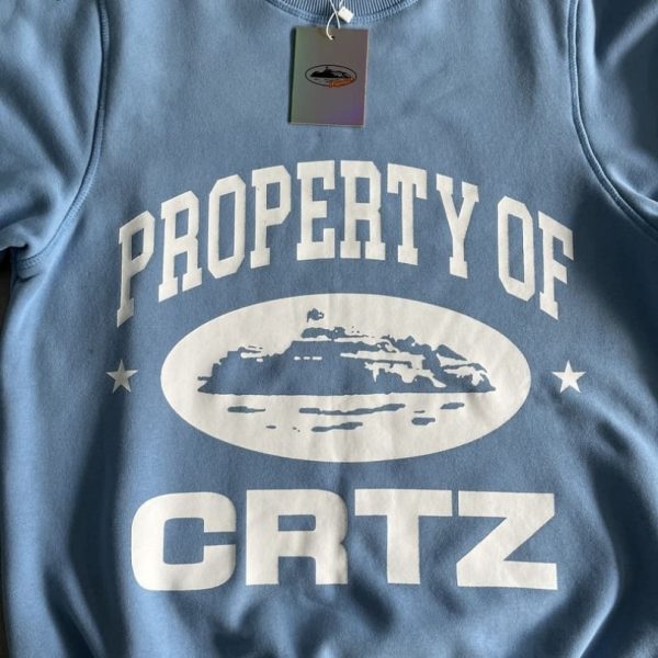 Tracksuit Corteiz CRTZ Property Logo Blue CZ002 - Image 4