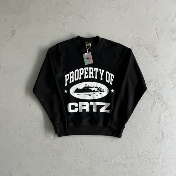Tracksuit Corteiz CRTZ Property Logo Black CZ003 - Image 2