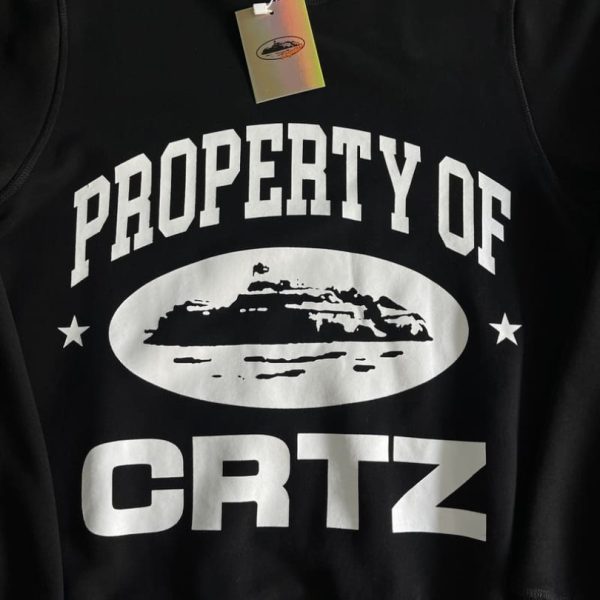 Tracksuit Corteiz CRTZ Property Logo Black CZ003 - Image 4