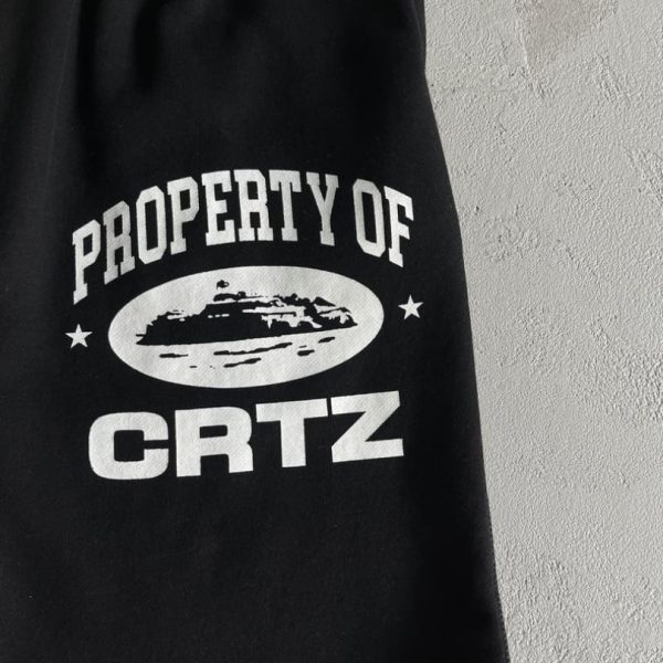 Tracksuit Corteiz CRTZ Property Logo Black CZ003 - Image 5