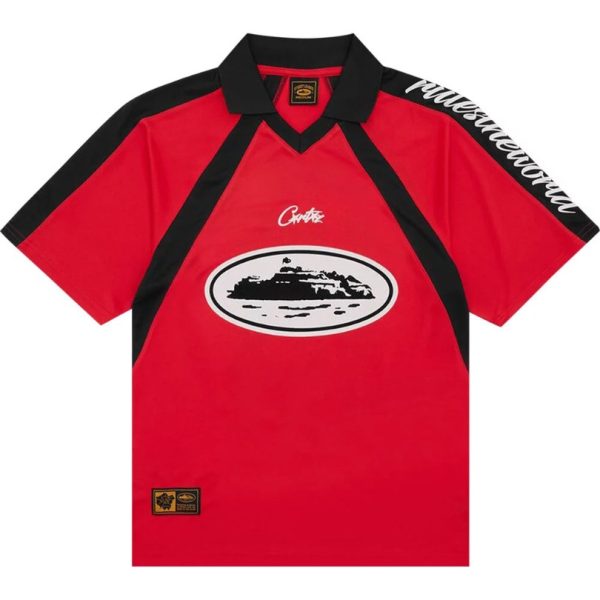 d110312_21247-1.jpg T-shirt Corteiz RTW 18 Red Jersey CZ004 - Image 1