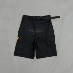 Shorts Cargo Corteiz Guerillaz Black Edition CZ005 - Image 2