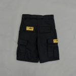 Shorts Cargo Corteiz Guerillaz Black Edition CZ005 - Image 3