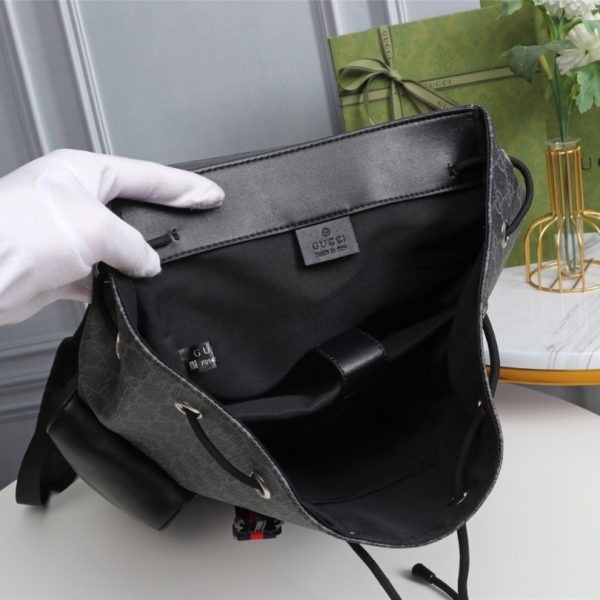 Backpack by Gucci GG Supreme Canvas GC095 - Image 7