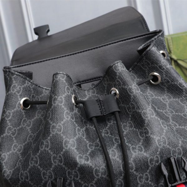 Backpack by Gucci GG Supreme Canvas GC095 - Image 8