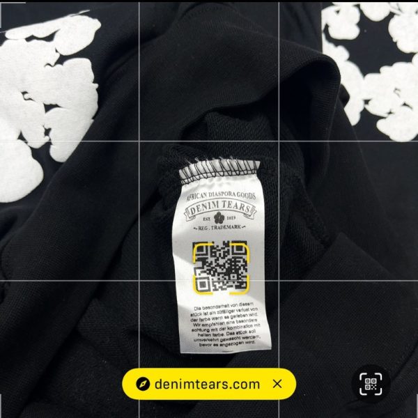 Set Denim Tears Black DT001 - Image 9