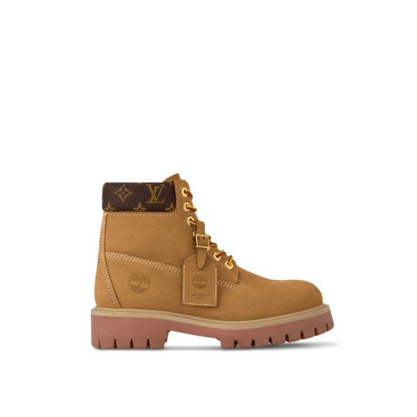 d110827_2952-1.jpg Boot Louis Vuitton x Timberland Ankle LV031 - Image 1