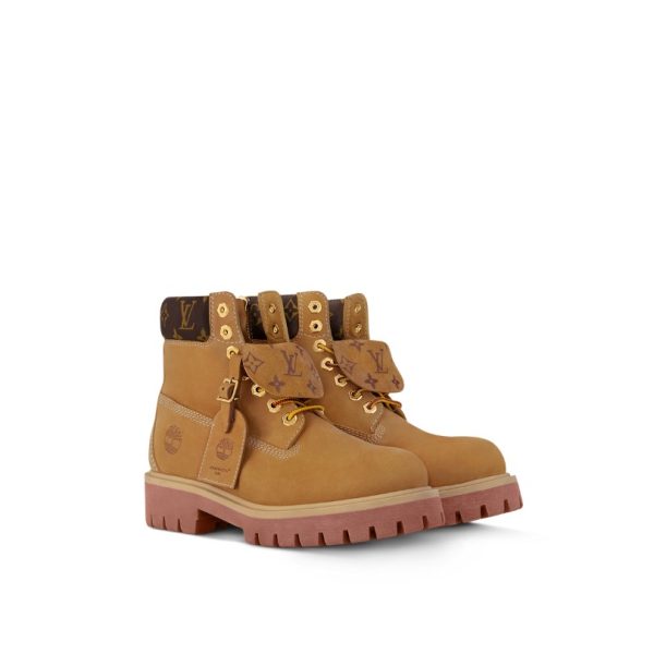 Boot Louis Vuitton x Timberland Ankle LV031 - Image 2