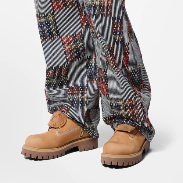 Boot Louis Vuitton x Timberland Ankle LV031 - Image 4