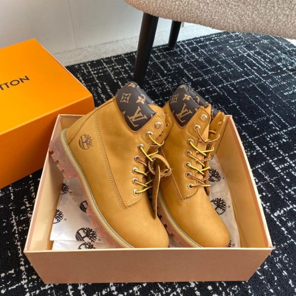 Boot Louis Vuitton x Timberland Ankle LV031 - Image 8