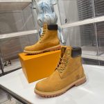 Boot Louis Vuitton x Timberland Ankle Boot 6-In LV032 - Image 7