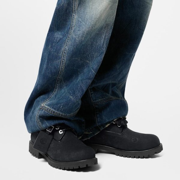 Boot Louis Vuitton x Timberland Black LV033 - Image 4