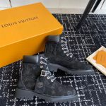 Boot Louis Vuitton x Timberland Black LV033 - Image 5
