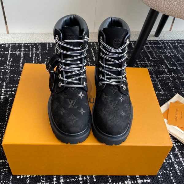 Boot Louis Vuitton x Timberland Black LV033 - Image 6