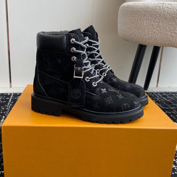 Boot Louis Vuitton x Timberland Black LV033 - Image 7