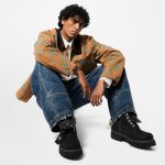 Boot Louis Vuitton x Timberland Ankle Black LV034 - Image 2