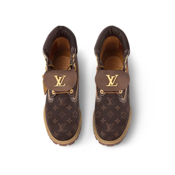 Boot Louis Vuitton x Timberland High End LV035 - Image 3