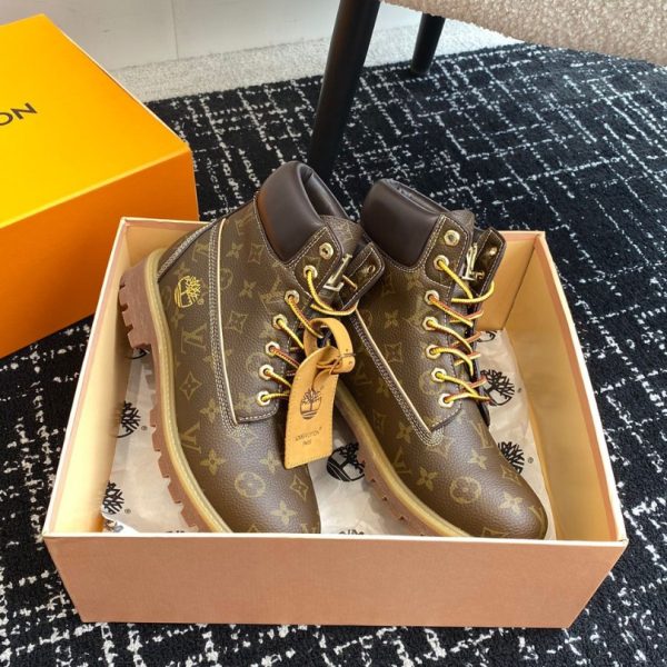 Boot Louis Vuitton x Timberland High End LV035 - Image 5
