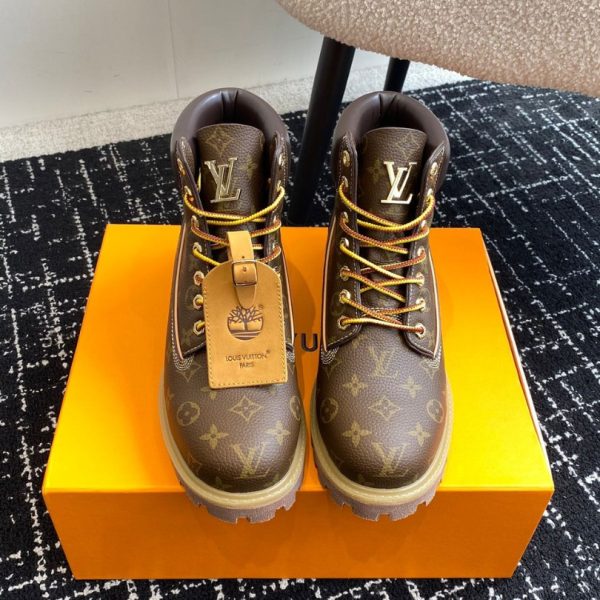 Boot Louis Vuitton x Timberland High End LV035 - Image 6