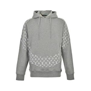 Hoodie Louis Vuitton Monogram Grey LV039