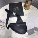 Bag Dior Black Leather Black DO035 - Image 3