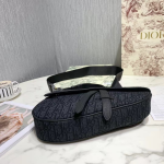 Bag Dior Oblique Black Canvas DO036 - Image 4