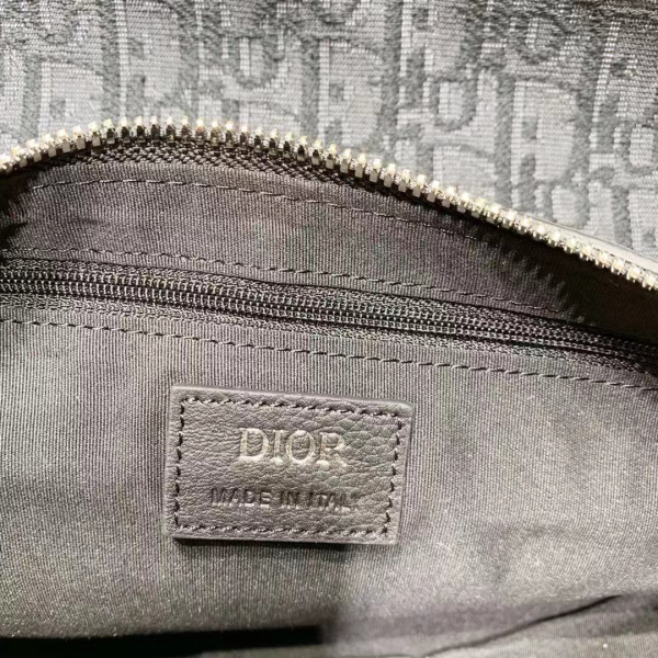 Bag Dior Oblique Black Canvas DO036 - Image 7