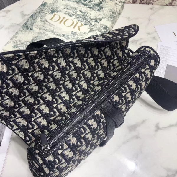 Bag Dior Oblique Beige Canvas DO037 - Image 7