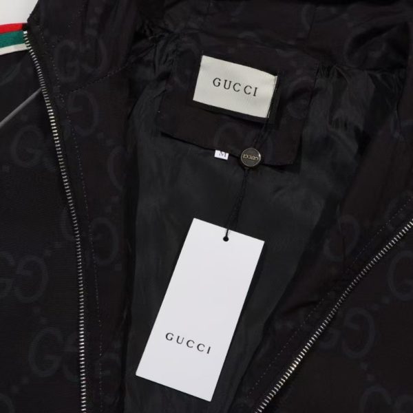 Jacket Gucci Monogram Hooded GC096 - Image 9