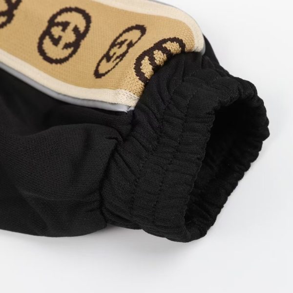 Jacket Gucci Monogram Stripe Track GC099 - Image 5